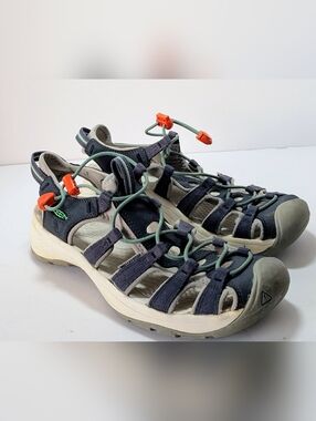 KEEN Astoria West Sandals Women’s Size 8 Gray Waterproof Hiking